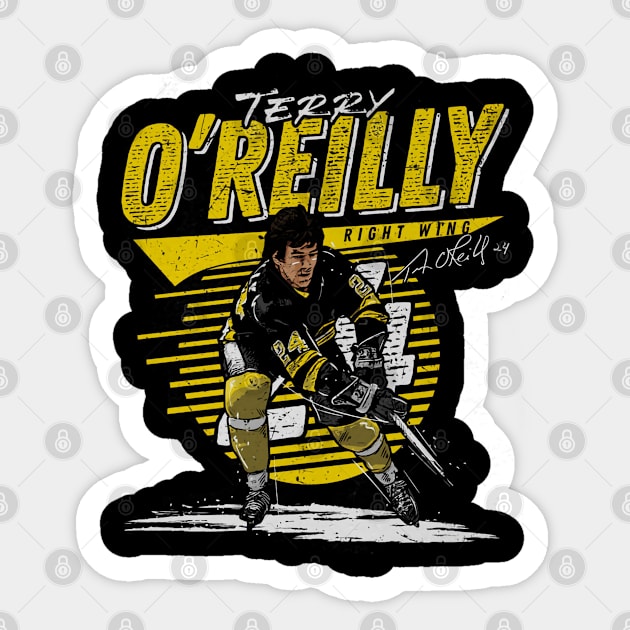 Terry O'Reilly Boston Comet Sticker by lavonneroberson